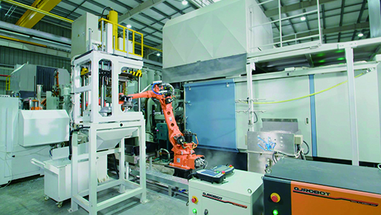 高端炊具壓鑄智能產線